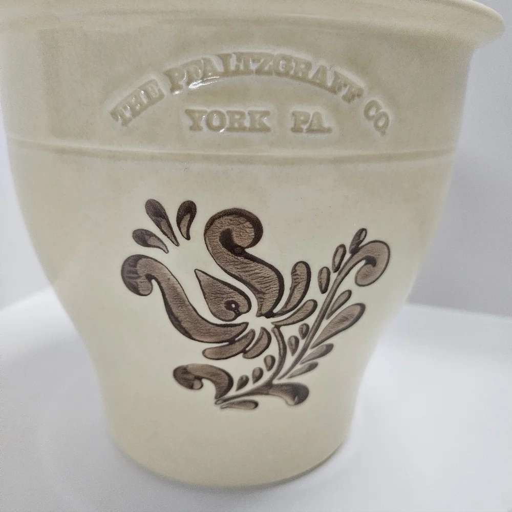 Pfaltzgraff Village Crock Planter Stoneware Ceramic The Pfaltzgraff CO YORK PA